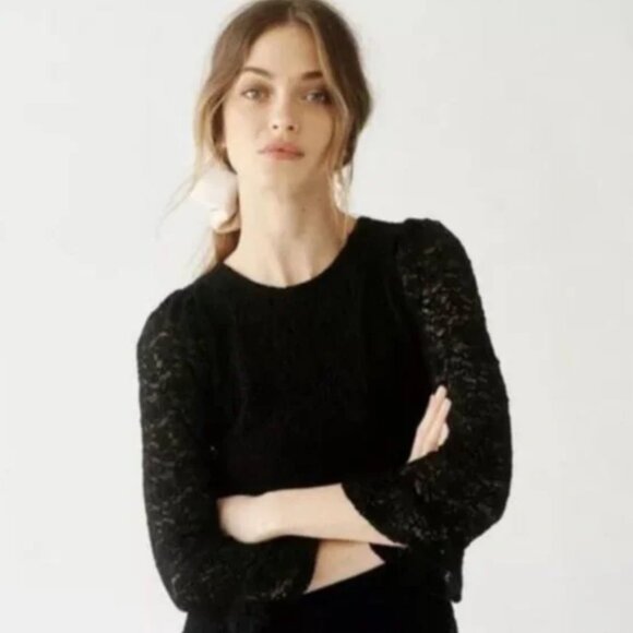 NWT Free People x Nightcap Sunflower Lace Fit-n-Flare Open Back Dress - Picture 1 of 6